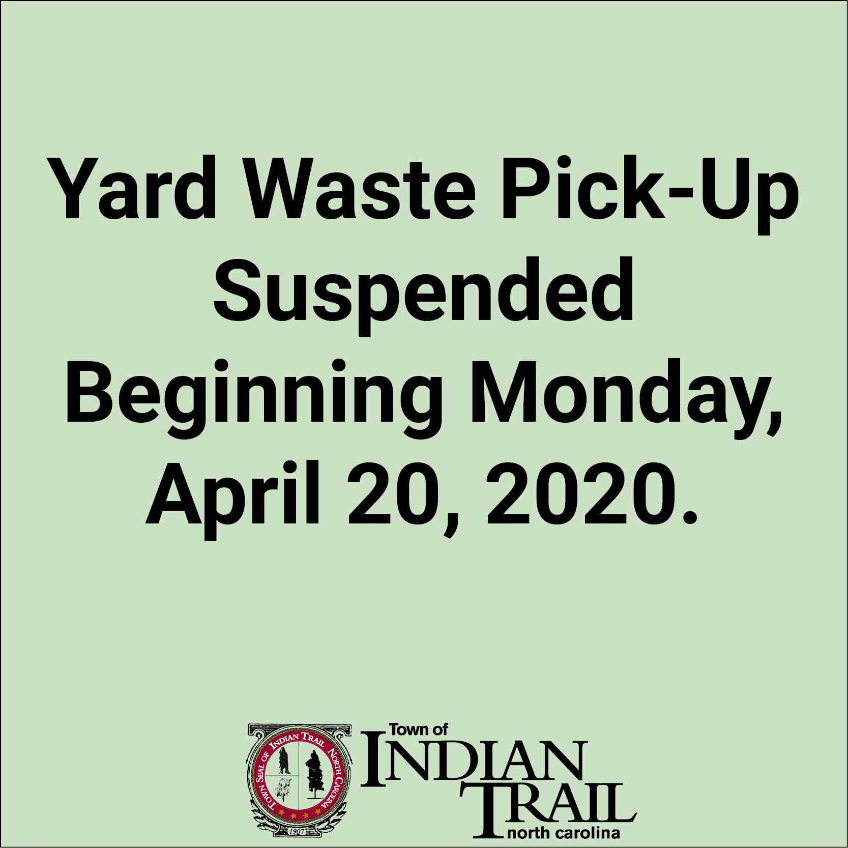 Yard Waste Suspended