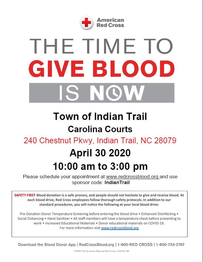 Blood Drive Flyer