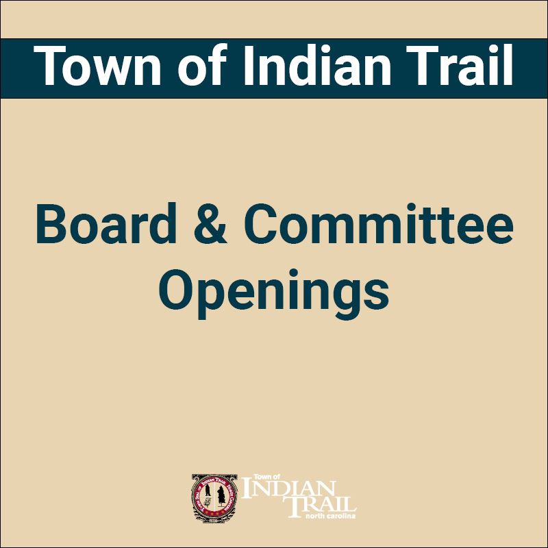 Board and Committee Openings