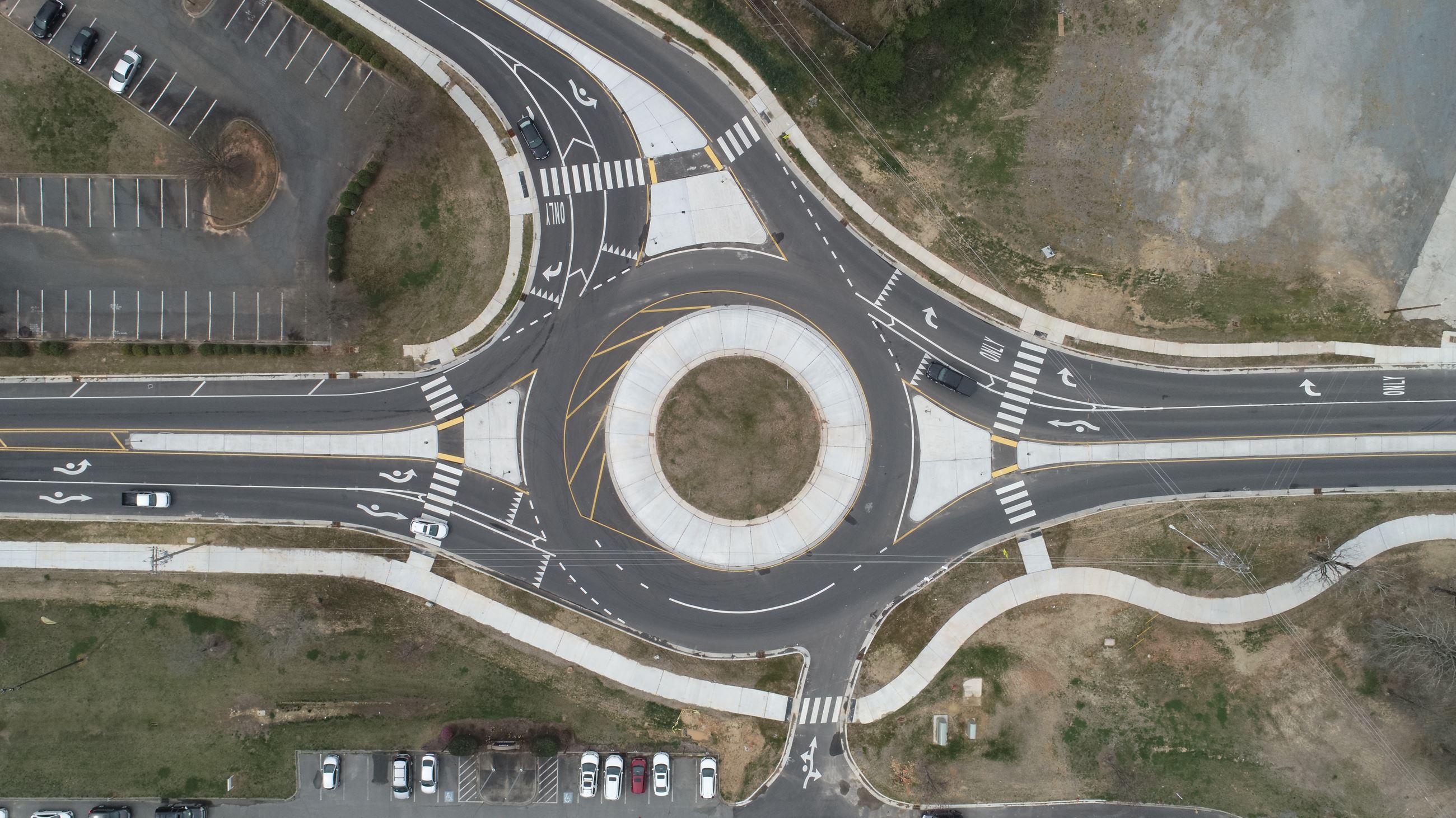 Sardis Church Road Roundabout