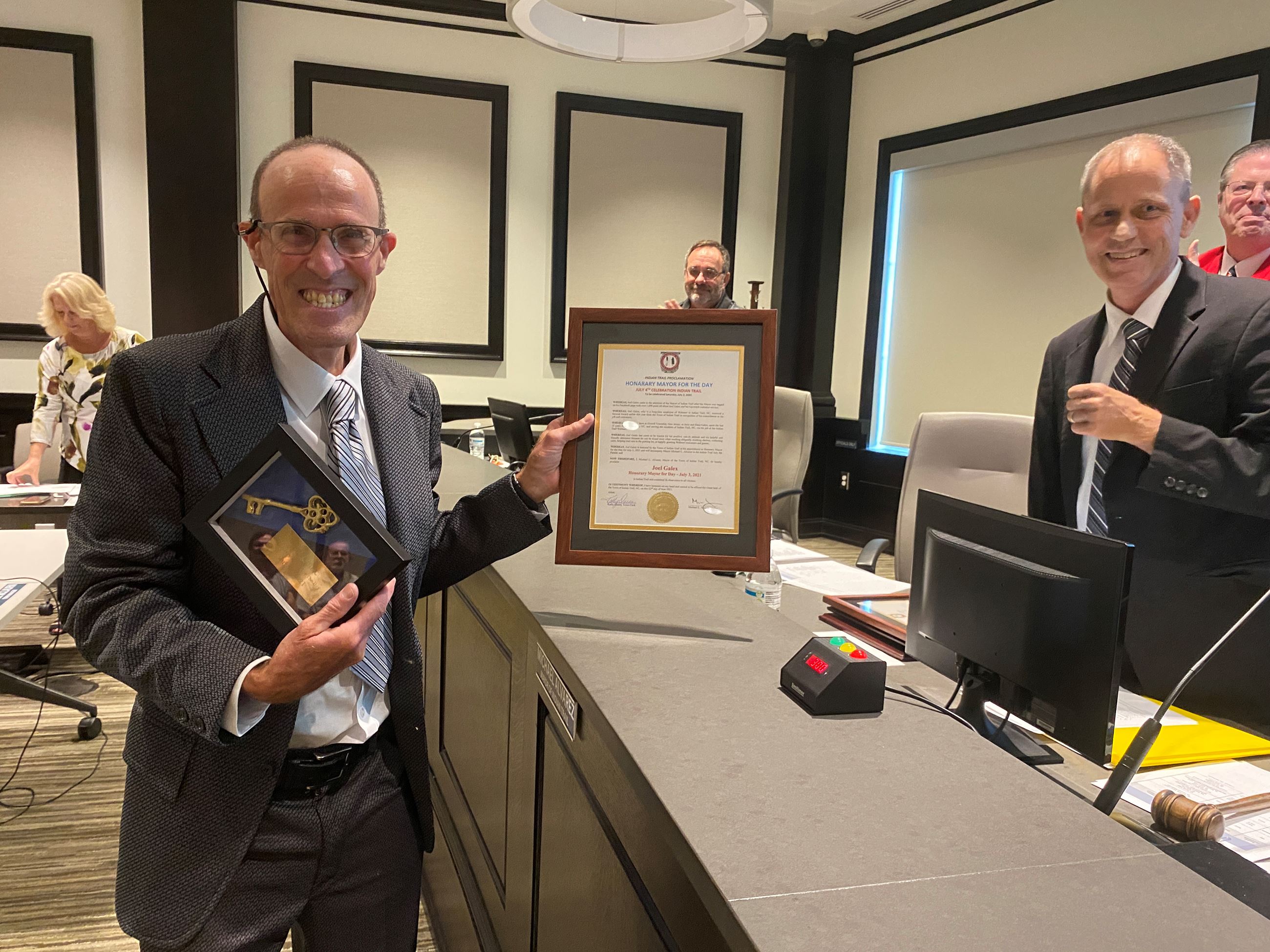 Joel Galex - Mayor for the Day