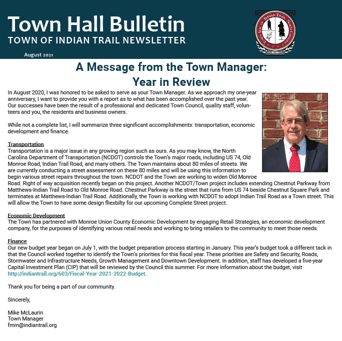 August 2021 Town Hall Bulletin_MC
