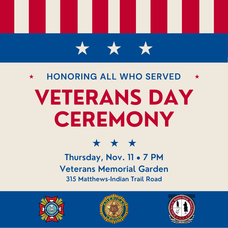 Nov. 11 Veterans Day Event Ceremony