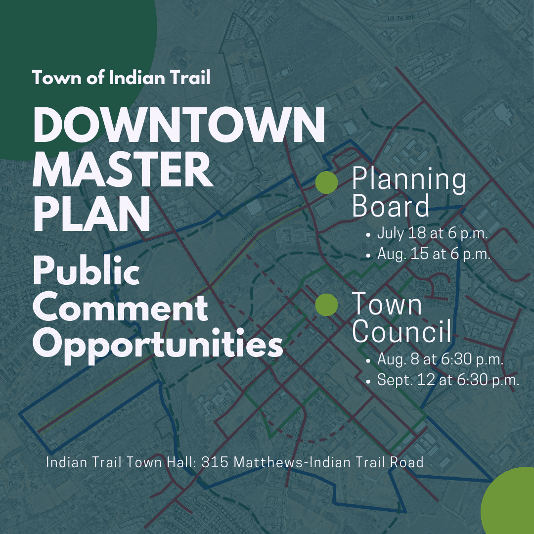 Public Comment Opportunities for Downtown Master Plan Update