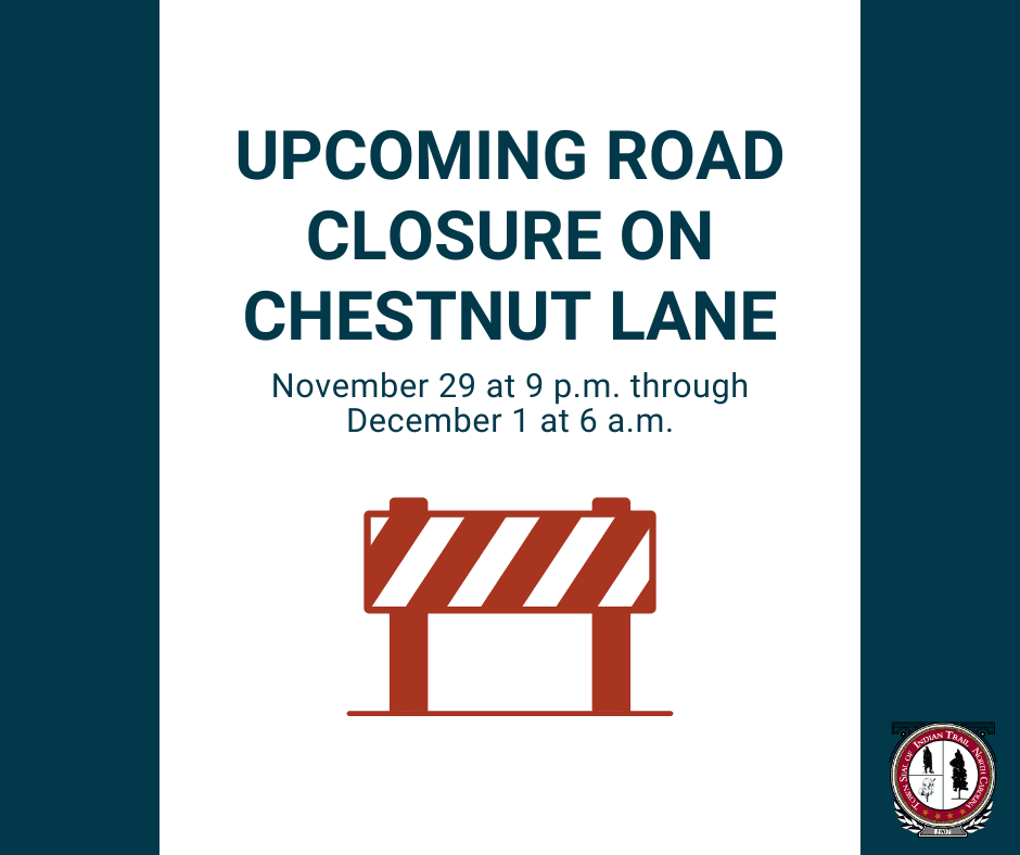 Chestnut Lane Road Closure