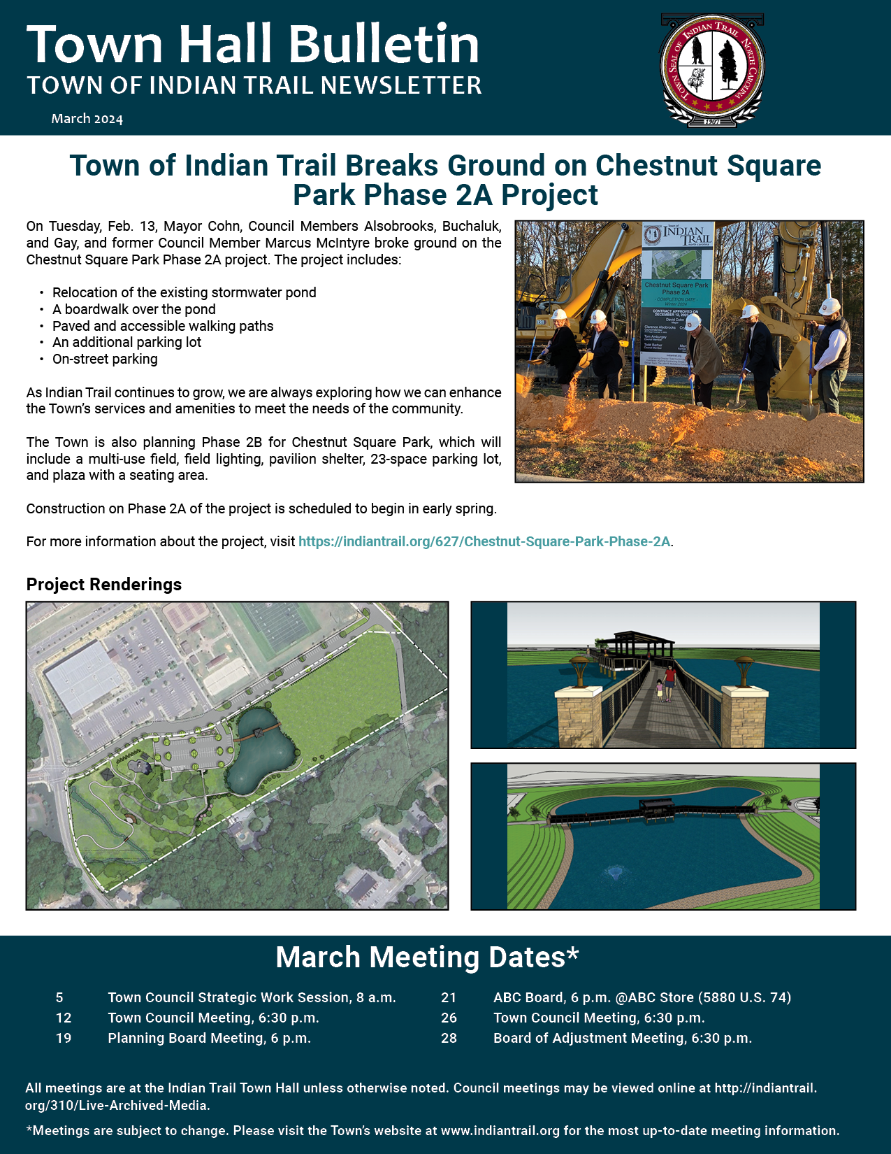 March 2024 Newsletter Cover Page