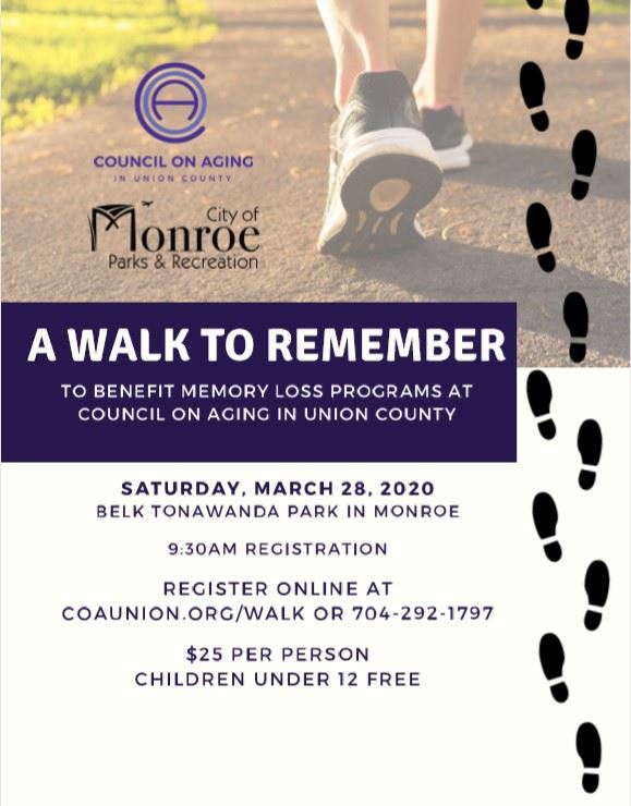 A Walk to Remember Event Flyer